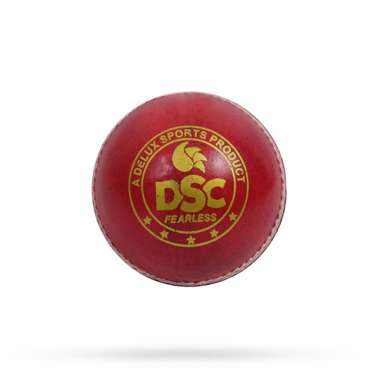 DSC Red Dot Leather Cricket Ball