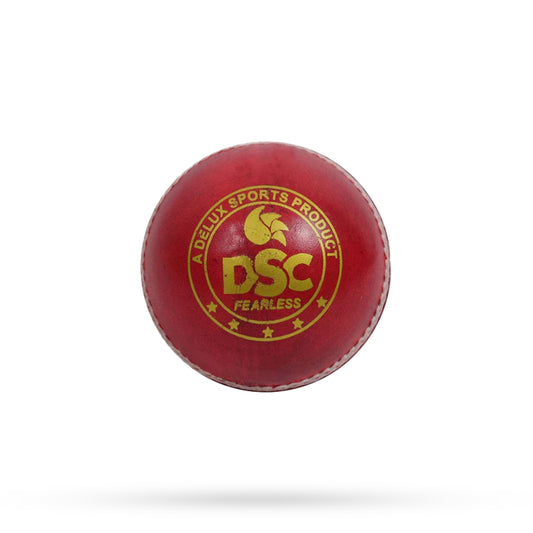 DSC Red Pace 20 Leather Cricket Ball