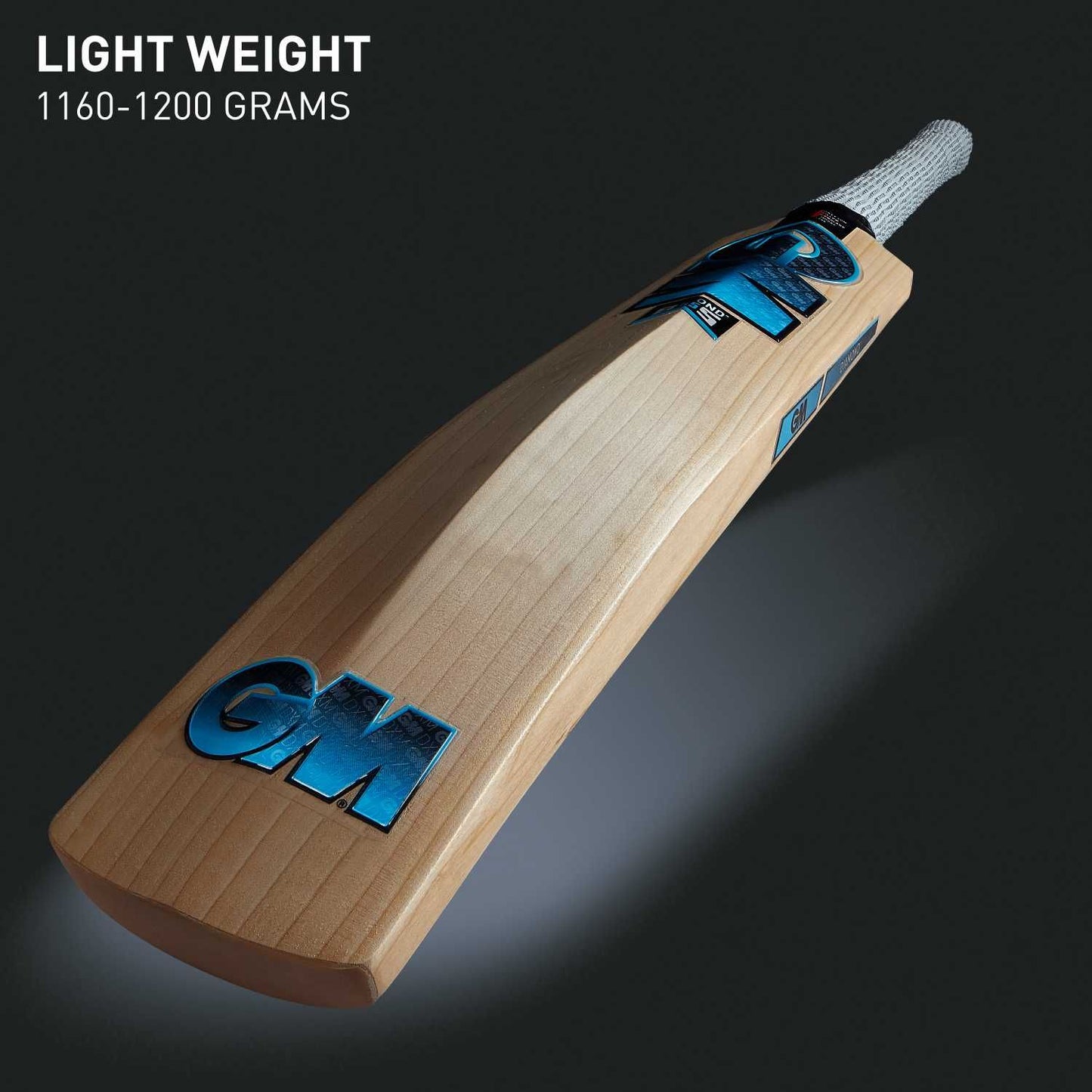 GM Diamond 444 English Willow Cricket Bat SH