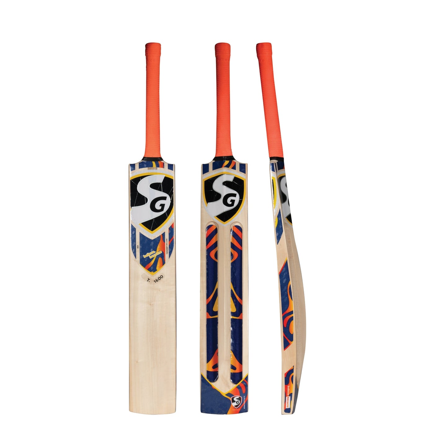 SG Kashmir Willow Scoop Cricket Bat T-1600 (Tennis ball)