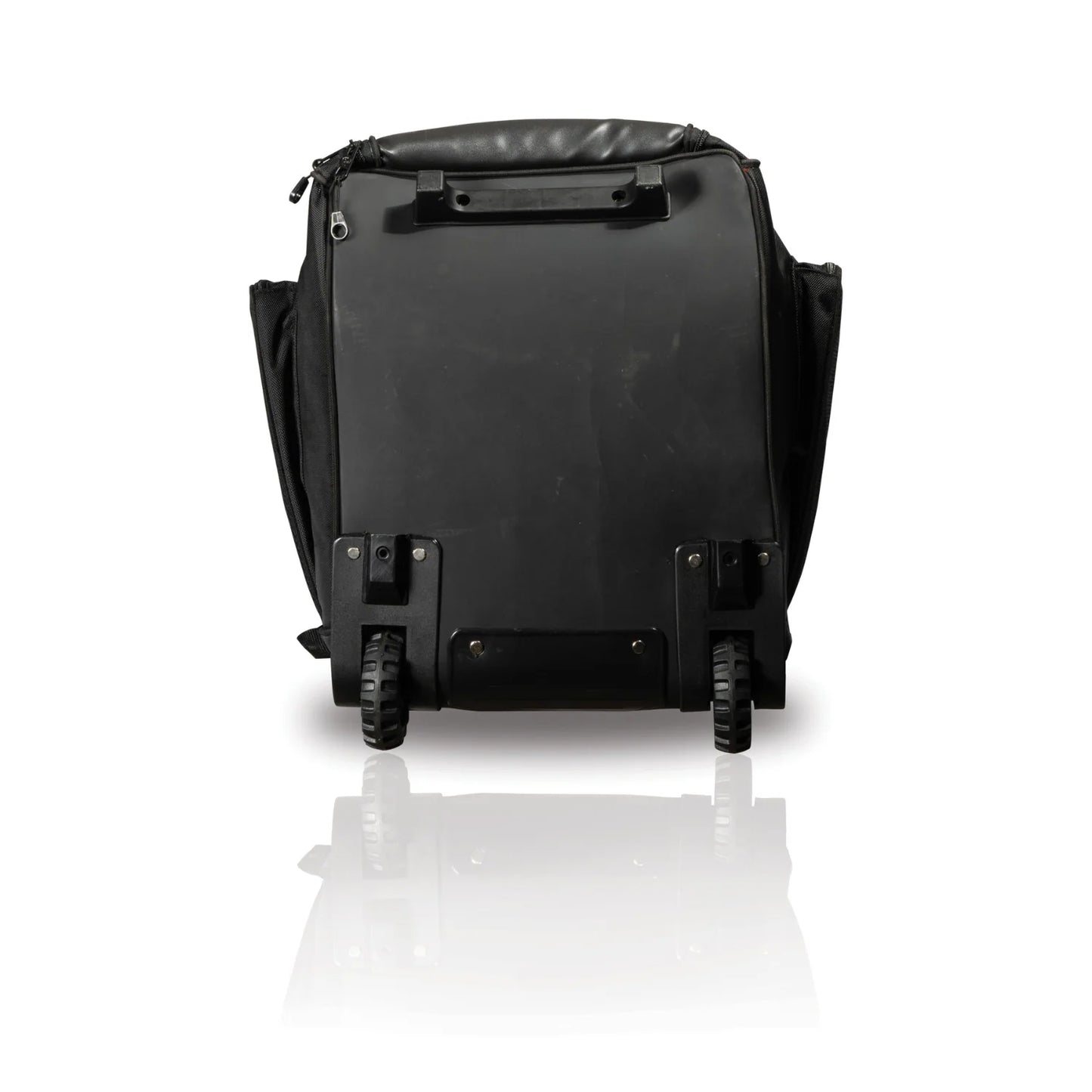 Cric Studio Canada SG KLR Wheelie Duffle cricket kit bag with wheels, multiple compartments, and sturdy handles for easy transport.