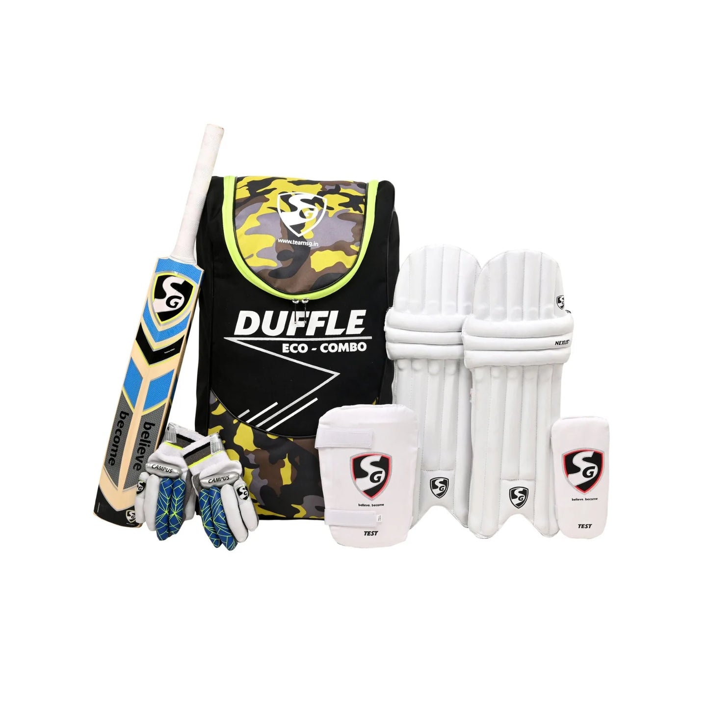 Cric Studio Canada SG KW Full Kit Economy kitbag with multiple compartments and adjustable straps for cricket gear storage