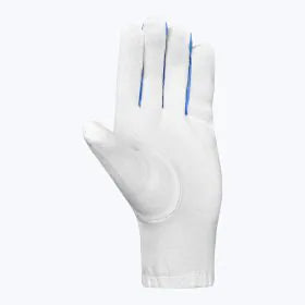 Sky white DSC Glider Inner Batting Gloves by Cric Studio Canada, lightweight cricket batting accessory with padded interior for comfort.