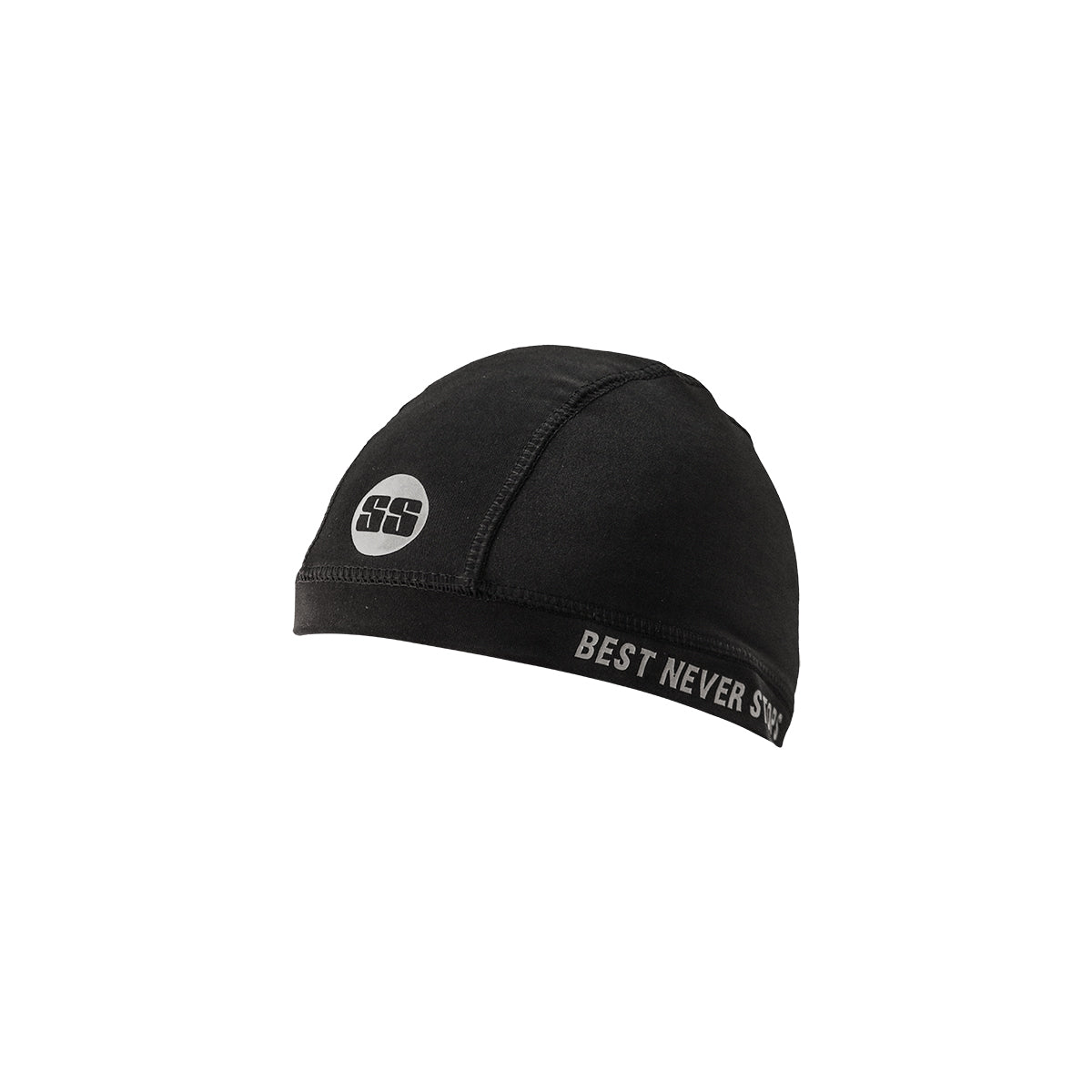 Plain skull cap accessory by Cricstudio Canada, showcasing a simple black skull-shaped headwear for casual wear.