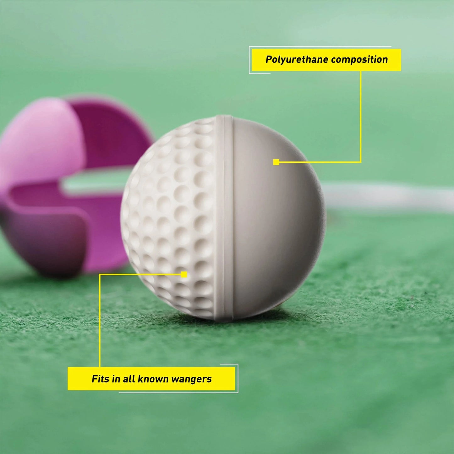 Cric Studio Canada SG Swinga Cricket Ball accessory, with red and white design, used for cricket training and practice.