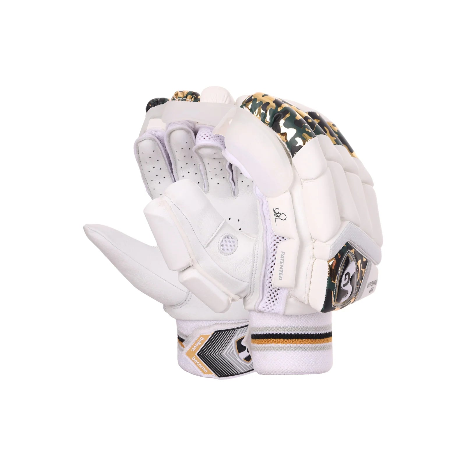 Cric Studio Canada SG HP Armour batting gloves for right hand, protective cricket gear with padded design
