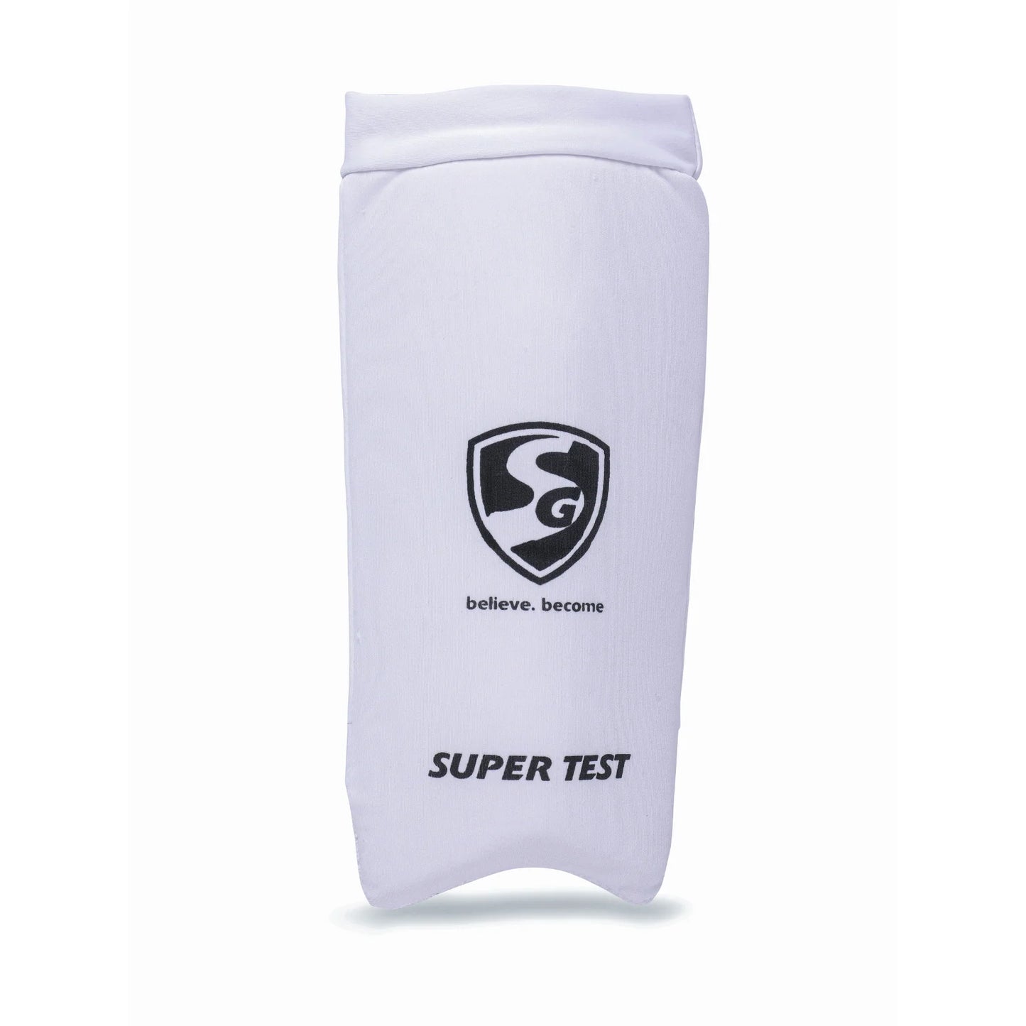 Cricket elbow guard from Cric Studio Canada, SG Super Test Elbow Guard, showing padded protective gear for cricket players.