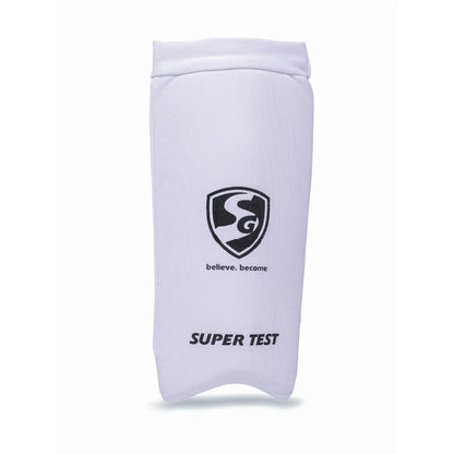 Cricket elbow guard from Cric Studio Canada, SG Super Test Elbow Guard, showing padded protective gear for cricket players.