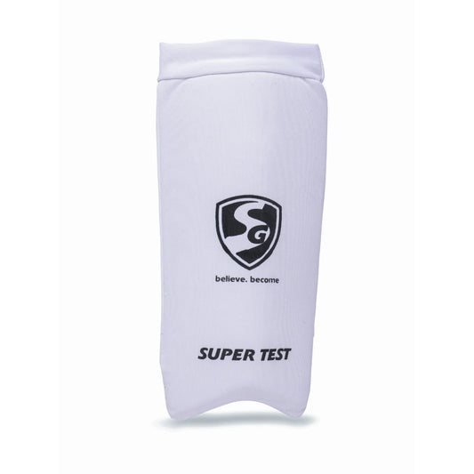 Cricket elbow guard from Cric Studio Canada, SG Super Test Elbow Guard, showing padded protective gear for cricket players.