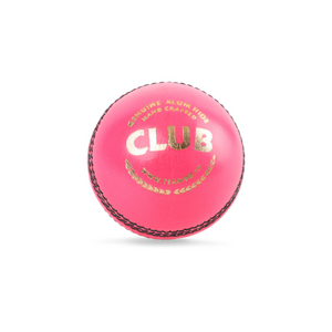 SG Club™ Pink Cricket Leather Ball