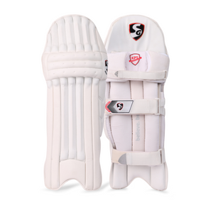 SG Test White Cricket Batting Legguard (Batting Pad)