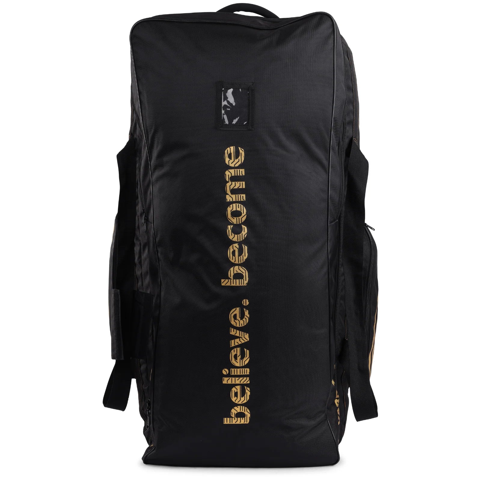 Cric Studio Canada SG 22 Yard X11 Wheelie Kitbag with sturdy wheels and adjustable straps for easy cricket equipment transport