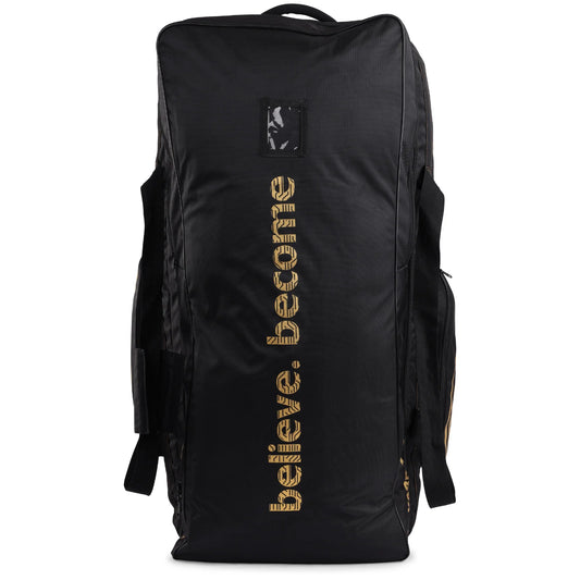 Cric Studio Canada SG 22 Yard X11 Wheelie Kitbag with sturdy wheels and adjustable straps for easy cricket equipment transport