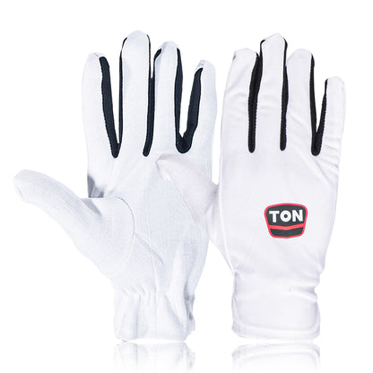 Cric Studio Canada SS TON Colt W/K wicketkeeping gloves with padded palms and adjustable wrist straps for cricket performance