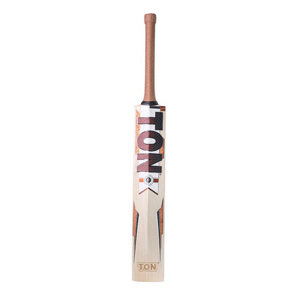 Cricket bat by Cric Studio Canada, SS Ton Gutsy EW model, showing a wooden cricket bat with a flat blade and grip handle.