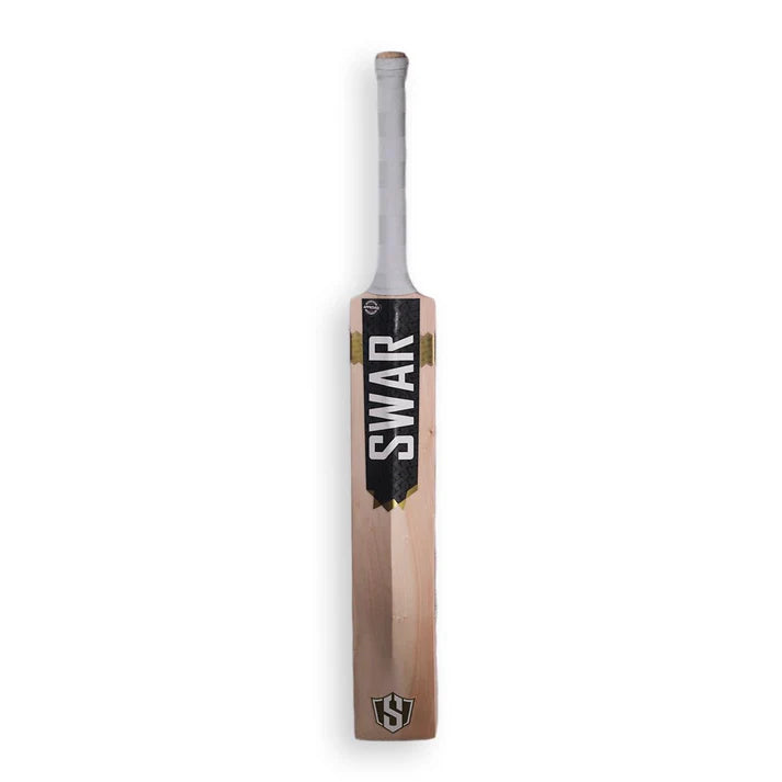 Swar Hathor English Willow Cricket Bat by Cric Studio Canada with a smooth wooden finish and traditional handle for cricket play