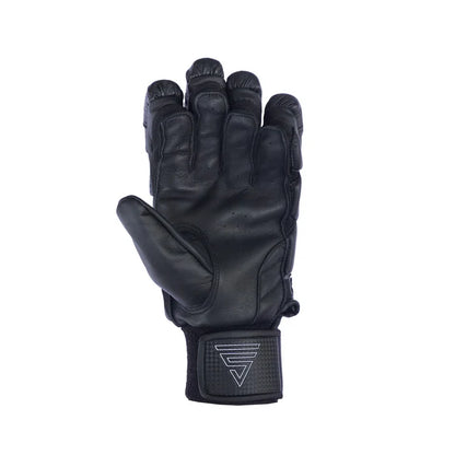 Cric Studio Canada Versant Batting Gloves OG in black and white, padded batting gloves with grip for cricket batting comfort