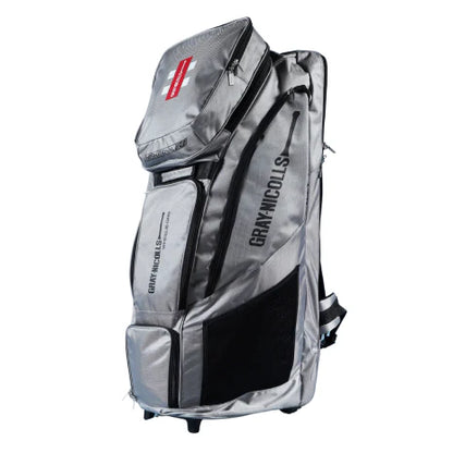 Gray Nicolls Fabric Duffle GN 9 cricket kit bag with spacious main compartment and sturdy handles for easy carrying.