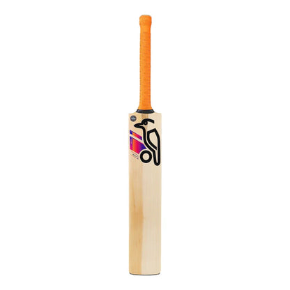 Cricket bat Kookaburra Aura Pro 2.0 by Cric Studio Canada, showing the wooden blade and handle with branding detail.