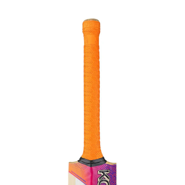 Kookaburra Aura Pro 2.0 cricket bat by Cric Studio Canada with a light wooden finish and grip, designed for cricket players.