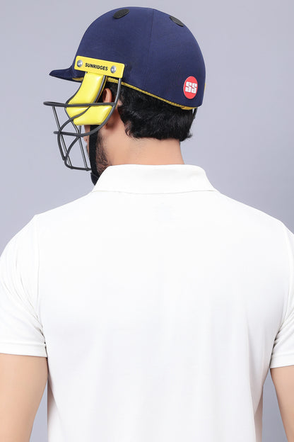 Cric Studio Canada SS Premium helmet with adjustable straps and ventilation, designed for safety and comfort.