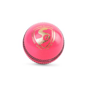 SG Club™ Pink Cricket Leather Ball