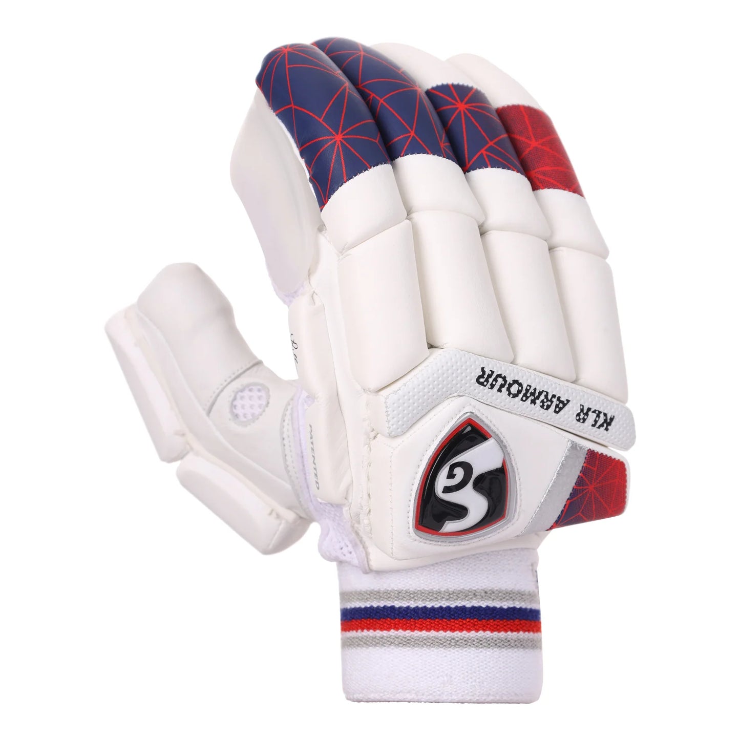 Cric Studio Canada SG KLR Armour Batting Gloves with padded palms and adjustable wrist straps for cricket batting protection