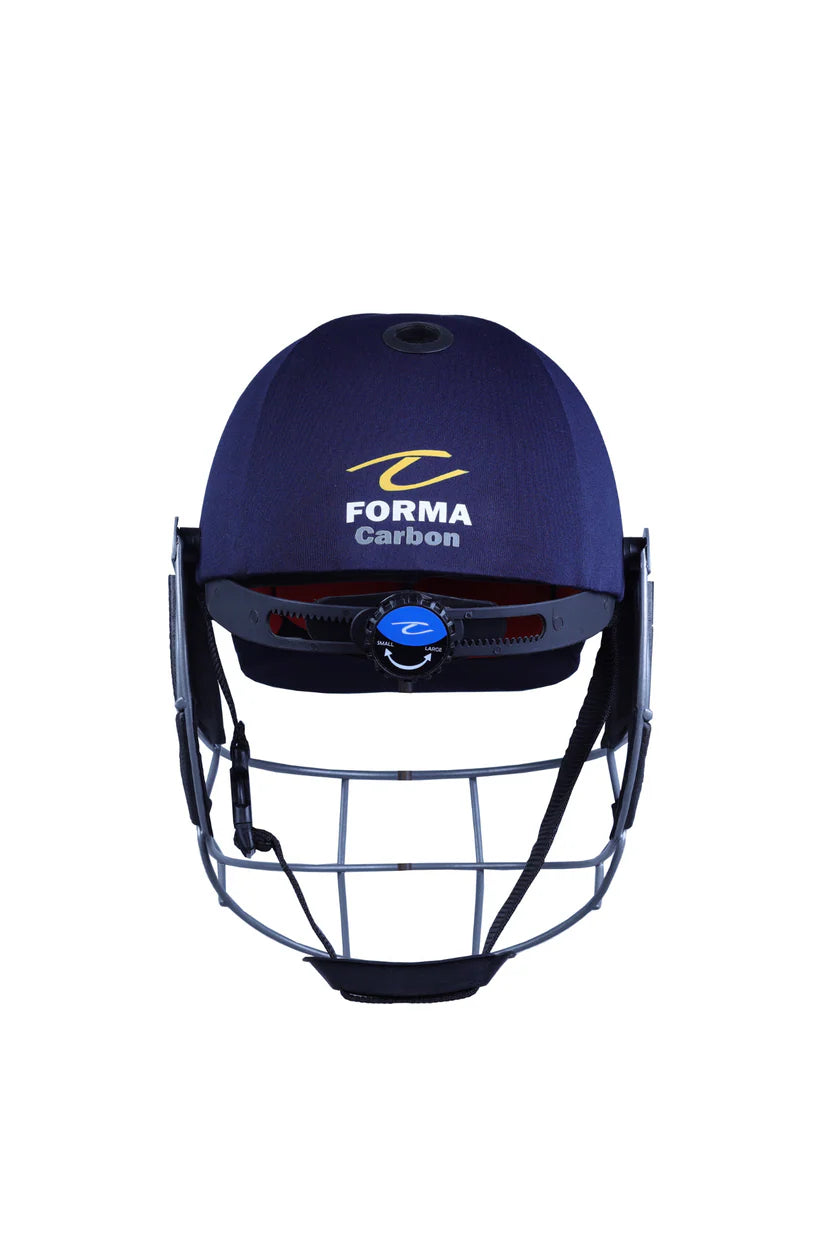 Cric Studio Canada Forma Helmet Carbon X Lite TNM with sleek black carbon fiber design and adjustable straps.