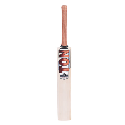 Cricket bat by Cric Studio Canada, SS C/BAT TON VERTU EW model, showing a close-up of the wooden blade and handle.