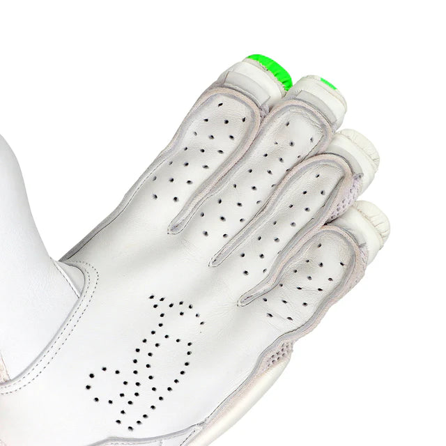 Kookaburra Kahuna Pro Players batting gloves by Cric Studio Canada, featuring padded palms and adjustable wrist straps.