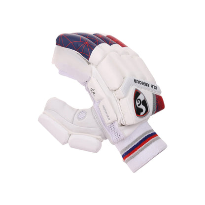 Cric Studio Canada SG KLR Armour Batting Gloves with padded palms and adjustable wrist straps for cricket batting protection
