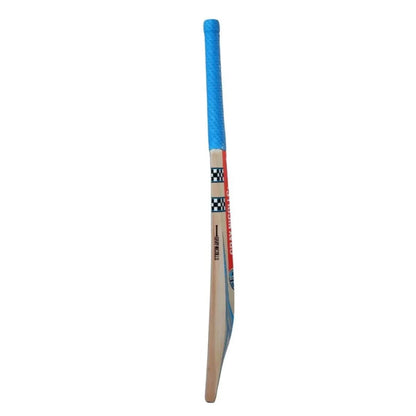 Cricket bat GN3 Temesta SH by Cric Studio Canada, showing a wooden cricket bat with a curved blade and grip handle.
