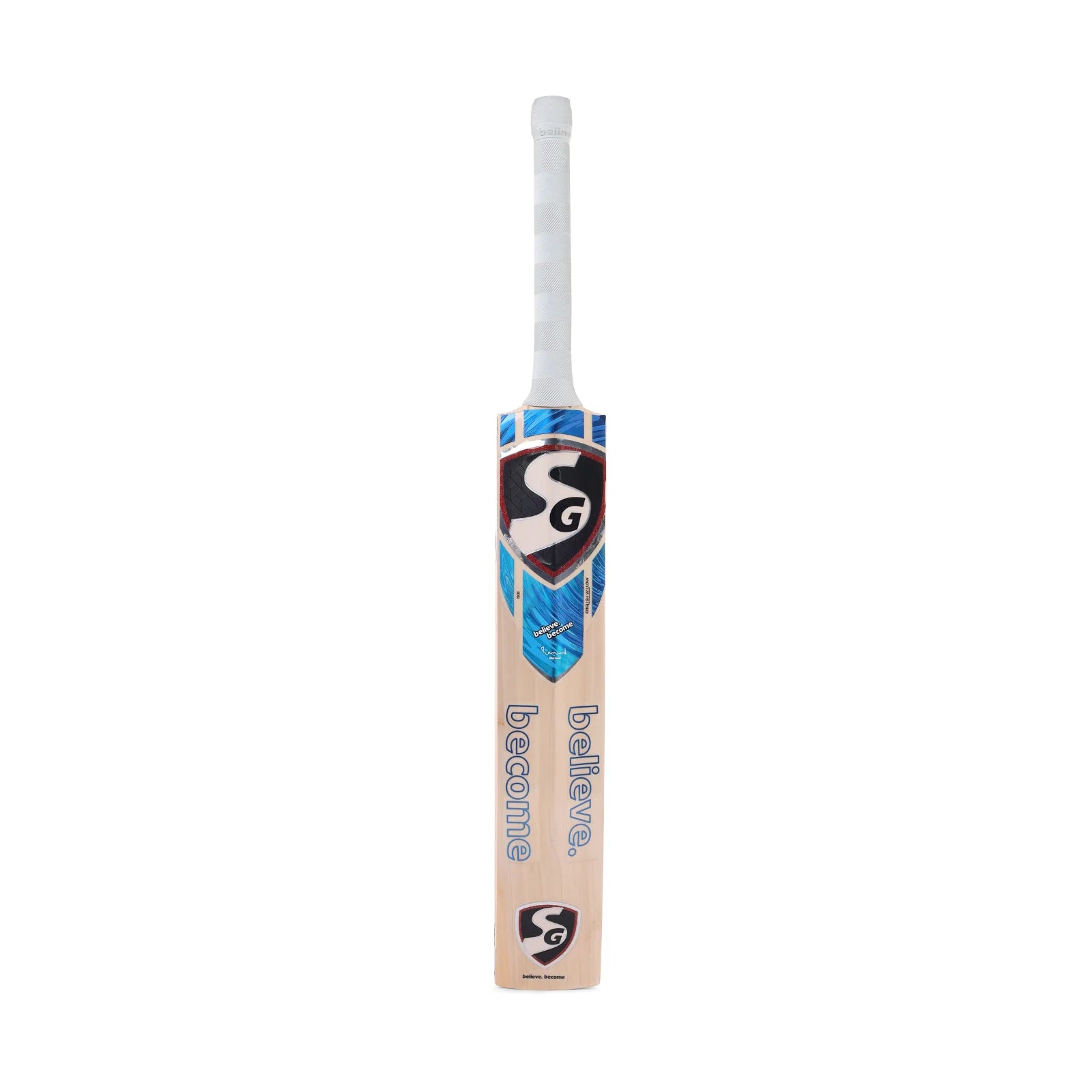 Cricket bat from Cric Studio Canada, SG Hiscore Extreme English Willow Cricket Bat with a wooden handle and smooth blade surface.