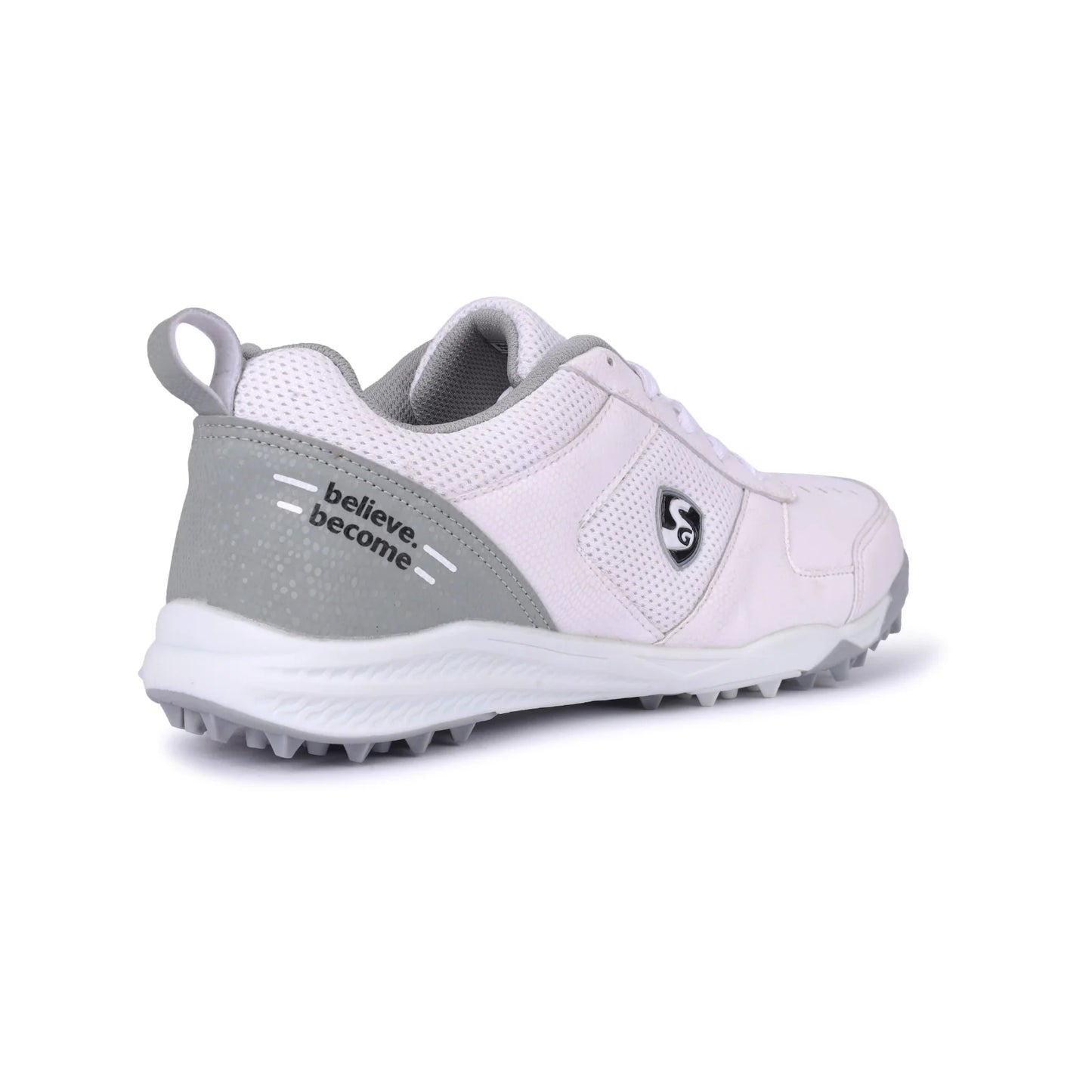 SG Cricket Shoes Fusion, athletic cricket shoes with sporty design and supportive sole, ideal for cricket players.