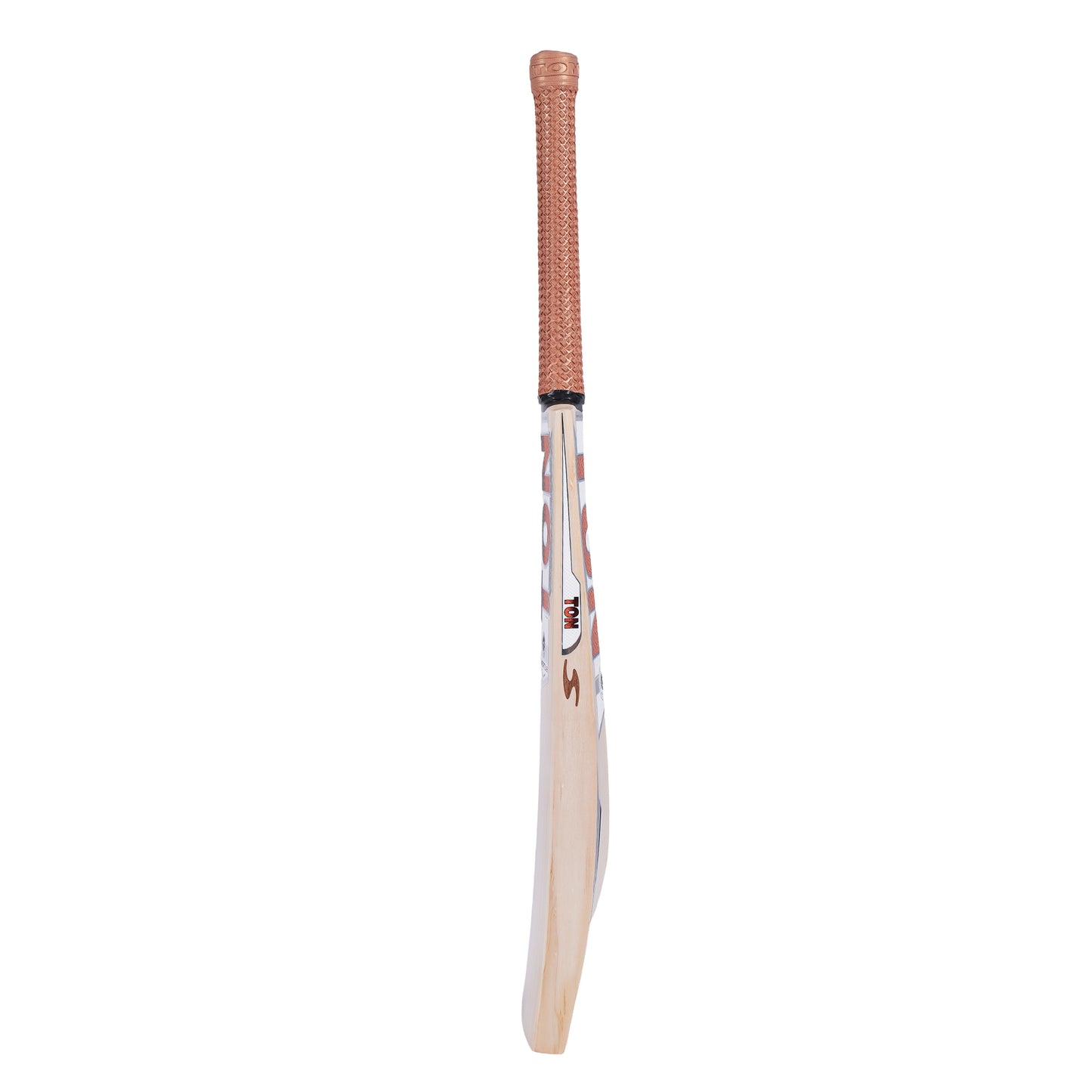 Cricket bat by Cric Studio Canada, SS C/BAT TON VERTU EW, showing a wooden cricket bat with a smooth handle and brand logo.