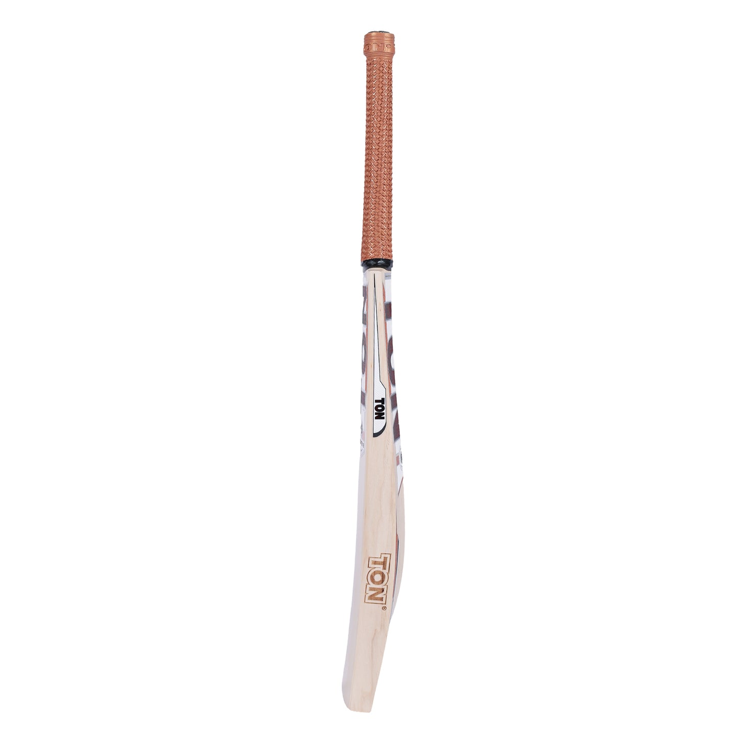 Cricket bat by Cric Studio Canada, SS Ton Gutsy EW Bat, showing the wooden blade and handle with grip for cricket gameplay.