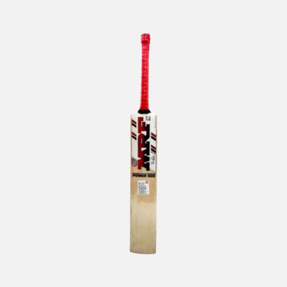 Cric Studio Canada MRF EW Power Player 500 cricket bat with a wooden blade and handle, designed for aggressive batting and power hitting.