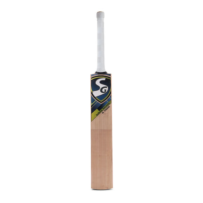 Cric Studio Canada SG IK Xtreme 2025 cricket bat with a polished wooden blade and grip, designed for powerful batting.