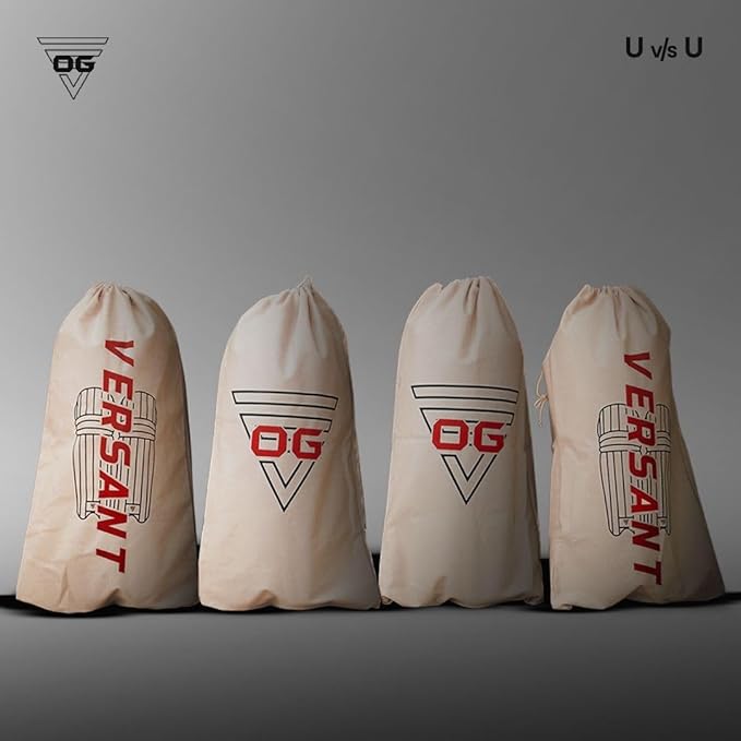 Cric Studio Canada Versant Batting Legguard OG showing padded protective leg guards for cricket batting.