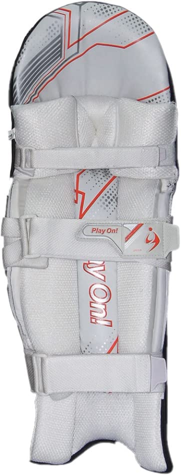 Cricket batting leg guards from Cric Studio Canada, SM Sultan style, showing padded protective leg guards for cricket players.