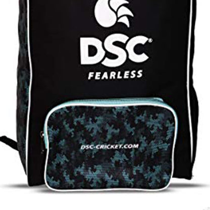 Cric Studio Canada Velence Target kitbag with multiple compartments and shoulder straps, designed for cricket equipment storage.