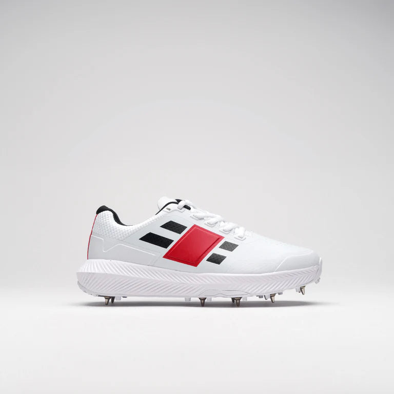 Cric Studio Canada GN Evo Pro 1.0 Spike shoes with outstep design, athletic footwear for cricket training and matches.