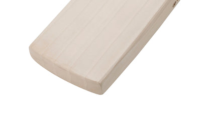 Cricket bat from SS Heritage E.W. Cricket Bat series by Cric Studio Canada, showing polished wood with brand logo.