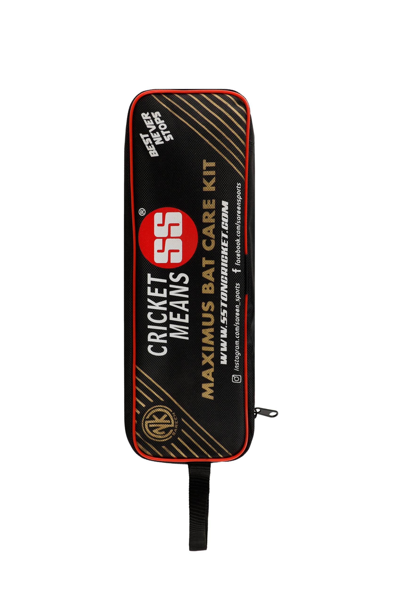 Cric Studio Canada SS Bat Care Kit Maximus accessories including bat cleaning tools and maintenance supplies on a white background.