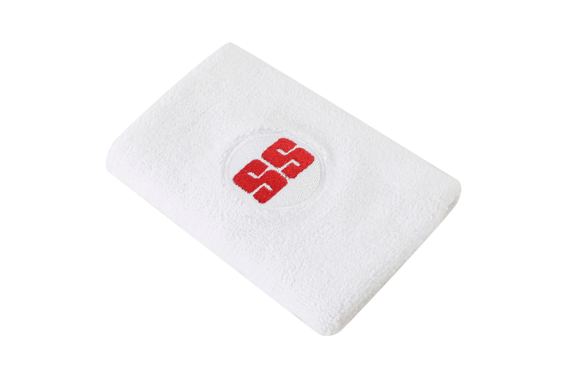 Cric Studio Canada SS wristband accessory with white fabric and adjustable strap, ideal for sports or casual wear.