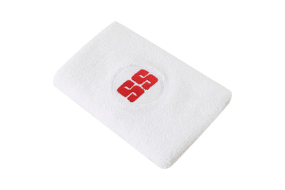 Cric Studio Canada SS wristband accessory with white fabric and adjustable strap, ideal for sports or casual wear.