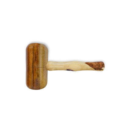 Cric Studio Canada SG Bat Mallet accessory with black handle and wooden head, used for cricket bat maintenance.