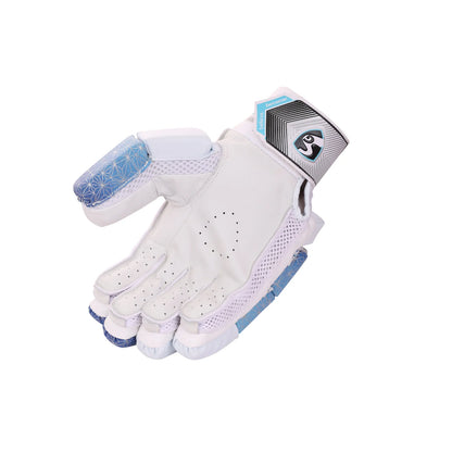 Cric Studio Canada SG Litevate batting gloves with padded palms and adjustable wrist straps for cricket batting protection.