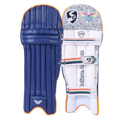 Cric Studio Canada SG Test Lucknow Super Giants batting leg guard with protective padding for cricket players.