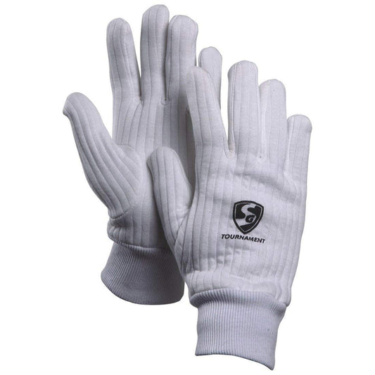 Cric Studio Canada SG tournament inner cricket gloves with padding and breathable fabric, designed for comfortable batting protection.